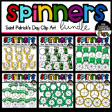 Spinners for Saint Patrick's Day Clip Art Bundle