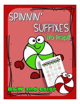 Preview of Spinnin' Suffixes (Morphology / Vocabulary) NO PREP!!