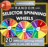 Spinning Wheel - Random Student Selector (Customizable Pow