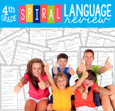 4th Grade Spiral Language Review & Grammar Practice | Prin