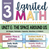 Spiral Math Unit E: The Space Around Us | Ontario Grade 3 