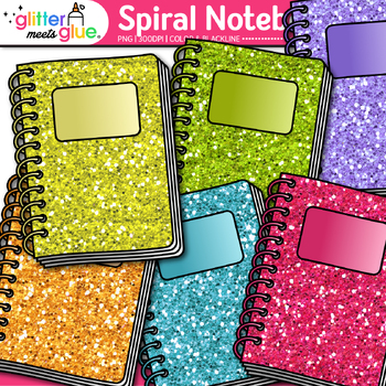 spiral notebook cover clip art