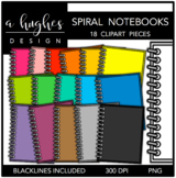 Spiral Notebooks Clipart