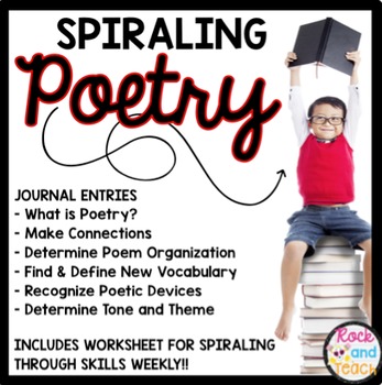 Preview of Poetry: Weekly Spiral Review