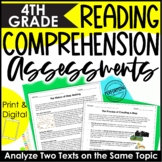 Spiral Reading Review Assessments | ELA Test Prep | Analyz