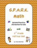 Spiraled STAAR/Common Core Math Review for 3rd Grade - Com