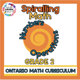 Spiralling Math || Number and Operations Grade 2