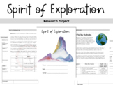 Spirit of Exploration Research Project, Research Assignmen