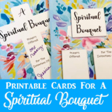 Spiritual Bouquet Printable Cards
