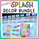 Splash Rainbow Decor Bundle | Classroom setup