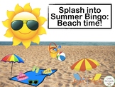 Splash into Summer Bingo - BEACH TIME!