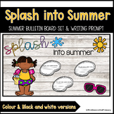 Splash into Summer!- Bulletin Board Set & Writing Craftivity