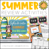 End of the Year Activities | Summer Review