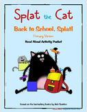 Splat the Cat-Back to School, Splat! Primary Activity Packet