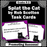 Splat the Cat Book Companion 1st Grade Reading Comprehensi