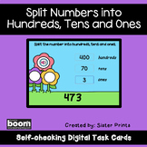 Split Numbers into Hundreds, Tens and Ones