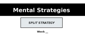 Preview of Split Strategy