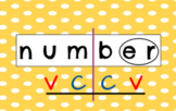 Splitting Syllables Practice with VCCV Closed Syllables - 