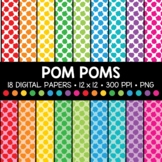 Pom Pom Digital Paper