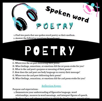 spoken word poetry examples
