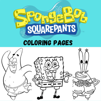 Spongebob Coloring Book: 100 Beautiful Designs For All Ages Great Gifts For  Kids