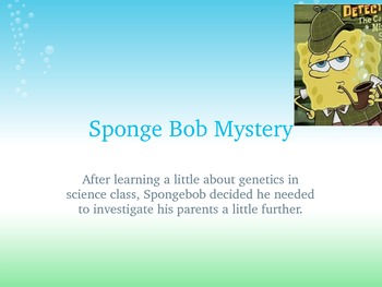 Preview of Spongebob Genetics Mystery