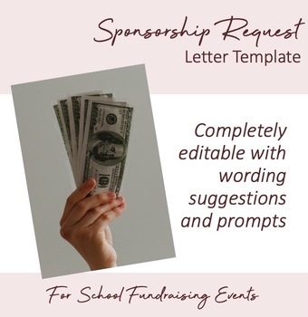 Preview of Sponsorship Request Letter Template for Fundraising Events