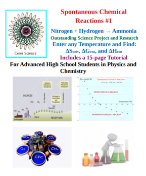 Preview of Spontaneous Chemical Reactions 1 - Science Project and Research Application