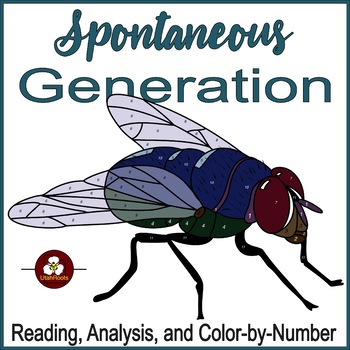 Preview of Spontaneous Generation Reading and Color by Number