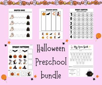 Preview of Spook-Tober Preschool!