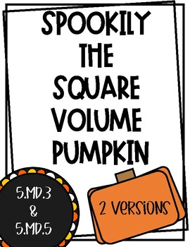 Preview of Spookily the Square Volume Pumpkin