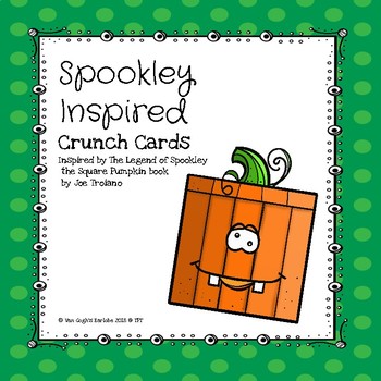 Preview of FREEBIE Spookley the Square Pumpkin Inspired Crunch Punch Cards & Behavior Sheet