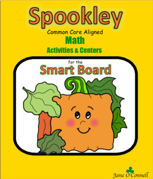 Preview of Spookley Math Centers & Activities for the Smart Board