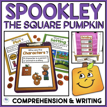 Preview of Spookley The Square Pumpkin Craft & Writing Activities October Book Companion