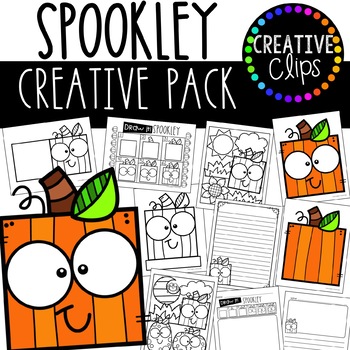 Preview of Spookley The Square Pumpkin Creative Pack {Spookley Craft}
