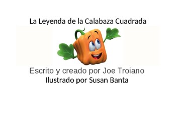 Preview of Spookley The Square Pumpkin Spanish Version 'La Leyenda De La Calabaza Cuadrada