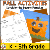 Spookley the Square Pumpkin Activities