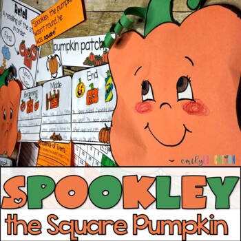 Preview of Spookley the Square Pumpkin Activities Craft Worksheets