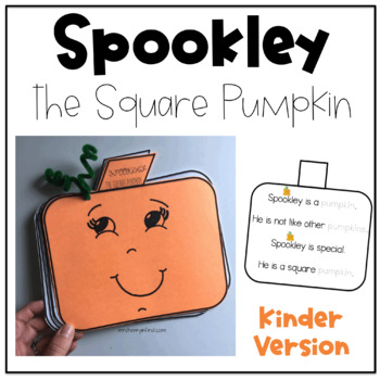 Preview of Spookley the Square Pumpkin for Kinders
