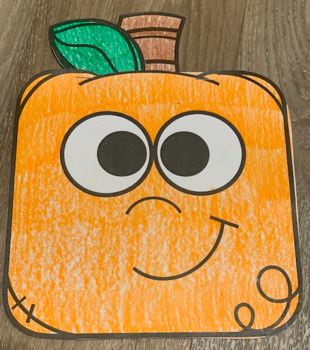 Preview of Spookley the Square Pumpkin Story Elements Craft