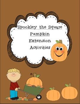 Preview of Spookley the Square Pumpkin Themed Activities