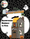 Spooktacular Decompose number 5 Common Core aligned