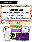 Halloween Writing Activity: What Would You Do? Halloween S