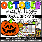 October Math Centers: SECOND Grade