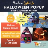 Spooktacular STEM DIY Paper Lightup Halloween House Electr