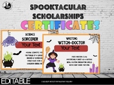 Spooktacular Scholarships: Hauntingly Great Certificates