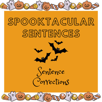 Preview of Spooktacular Sentence Corrections