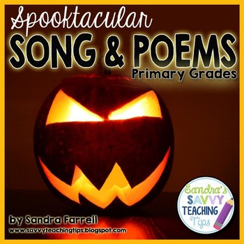 Preview of Spooktacular Songs and Poems