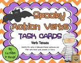 Spooky Action Verbs: Task Cards & Posters
