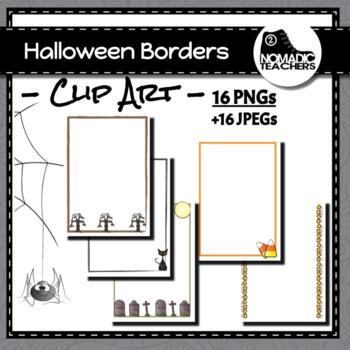 halloween party borders